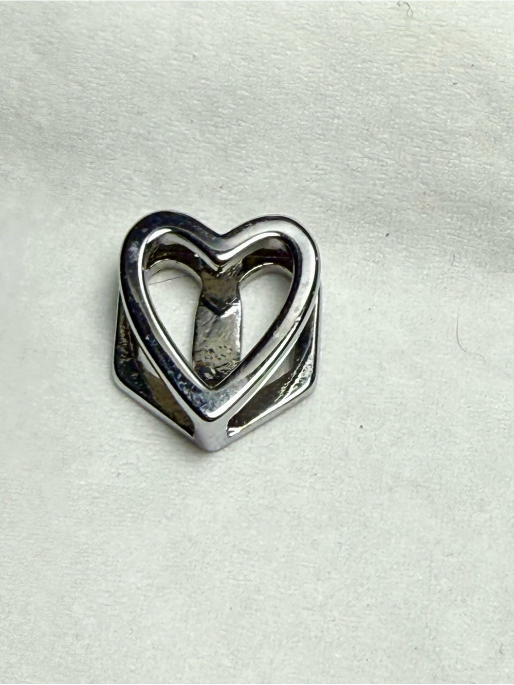 KEEP Collective Silver Heart Charm for Bracelet
